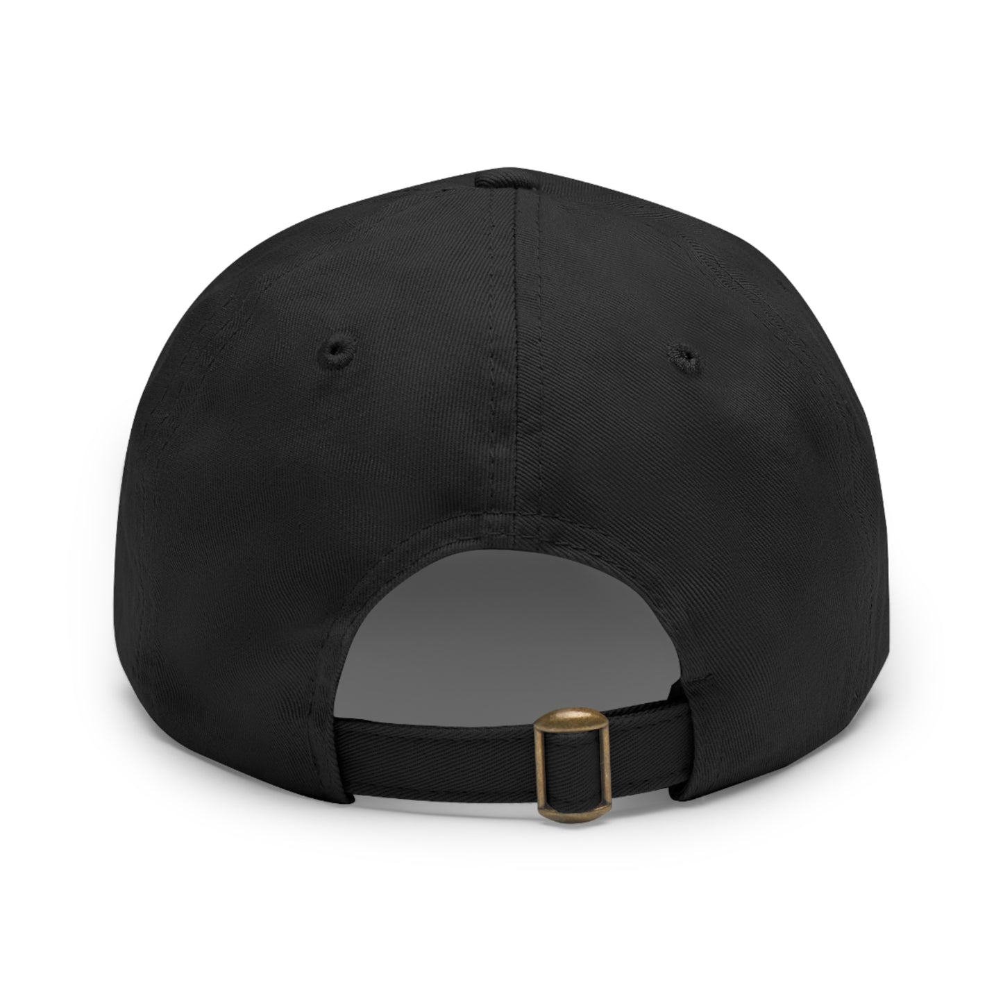 Dump Trump Hat with Leather Patch (Round)