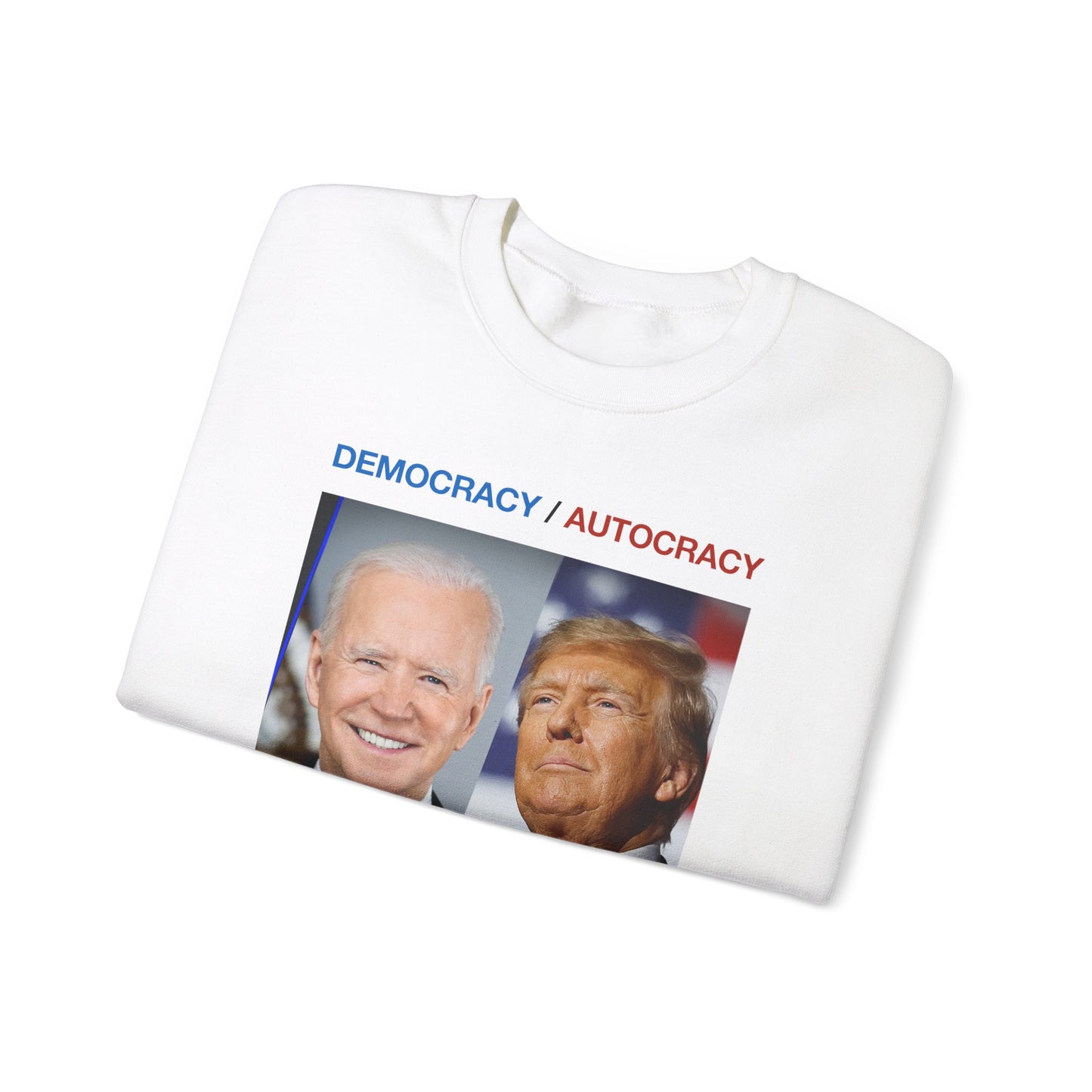 Democracy/ Autocracy Unisex Heavy Blend™ Crewneck Sweatshirt