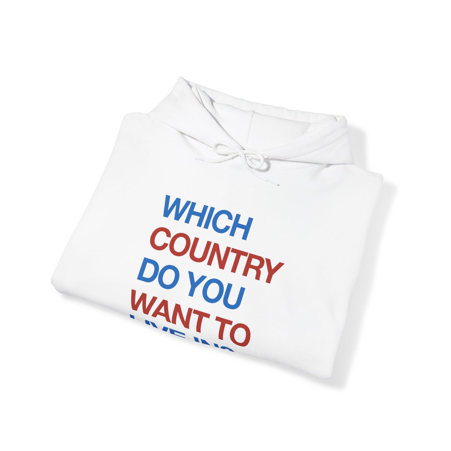 Which Country/ Unisex Heavy Blend™ Hooded Sweatshirt